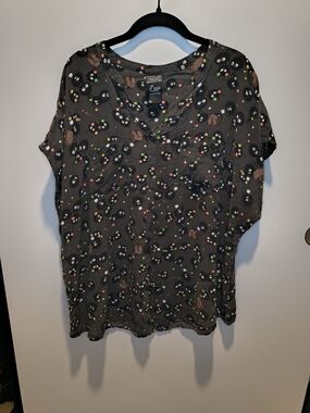 Spirited Away Soot Sprite Short Sleeve Button Up. 3X